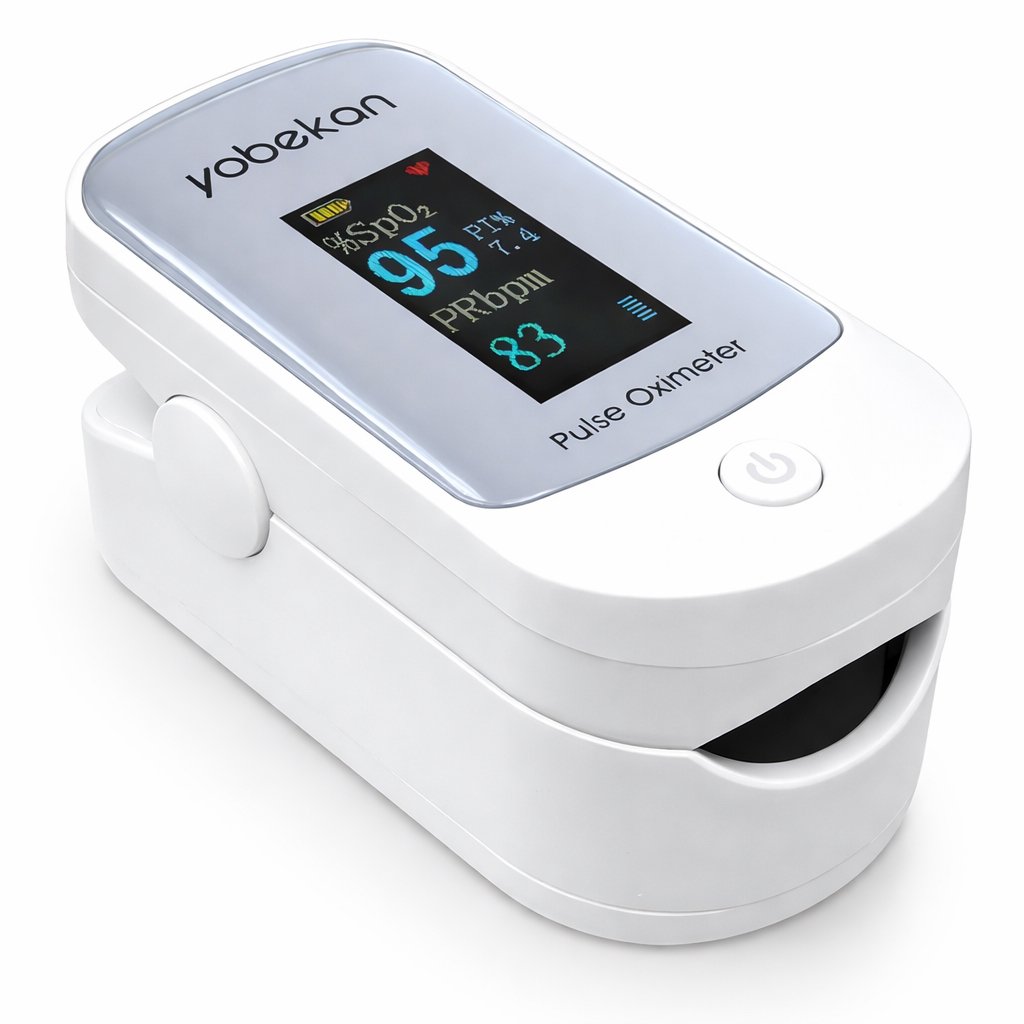 Oxímetro Digital Profesional Yobekan® - Pantalla OLED de Alta Precisión